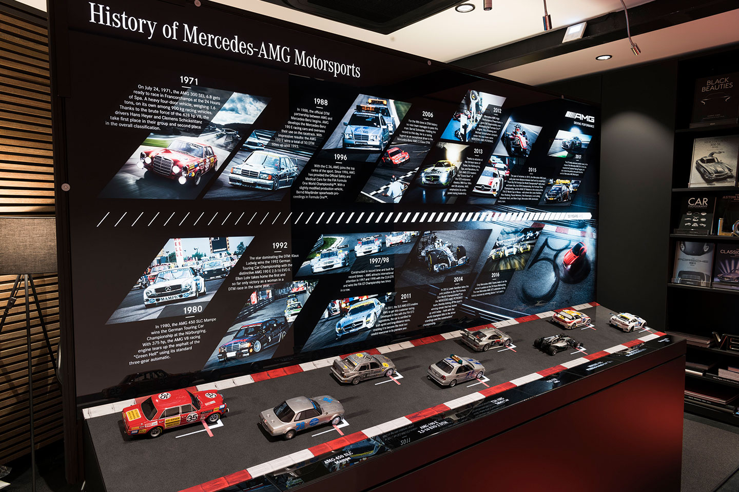 AMG History Wall