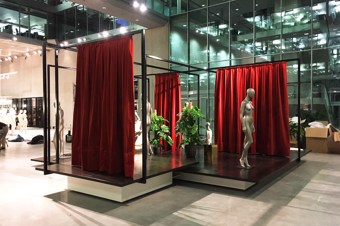 Hugo Boss Orange Showroom